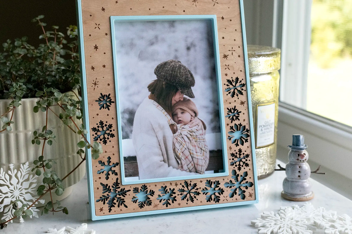 Snowflake Picture Frame